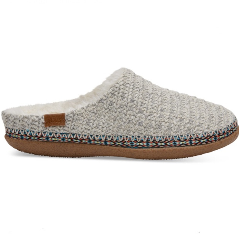 TOMS Birch Sweater Knit Ivy Slippers